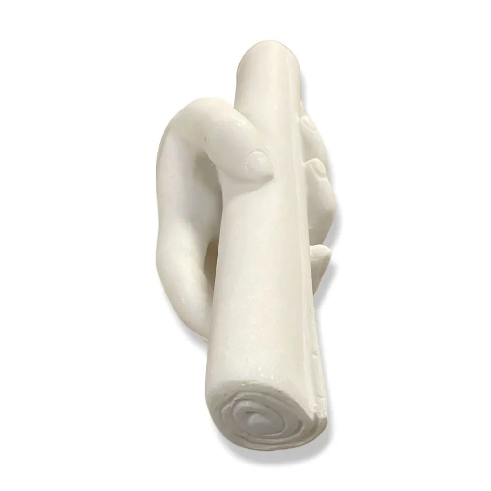 $245 John-Richard Collection White Sculpted Classic Greek Hand Sculpture